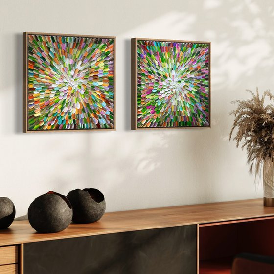 Bloom 43 - diptych