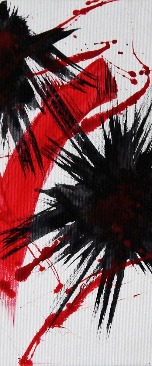 Expressionism  gestural # 2 by Paula Berteotti