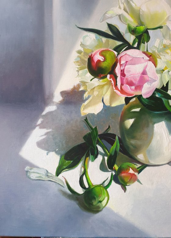 "Fragrant bouquet. "   peonies flower 2021