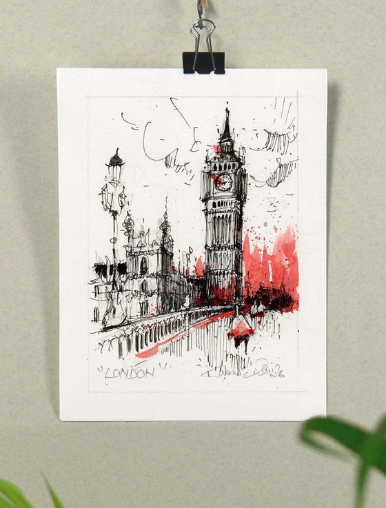 Street scene in London