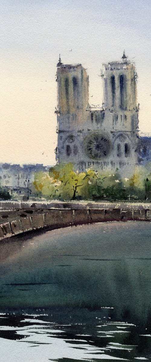 Notre Dame de Paris by Eugenia Gorbacheva