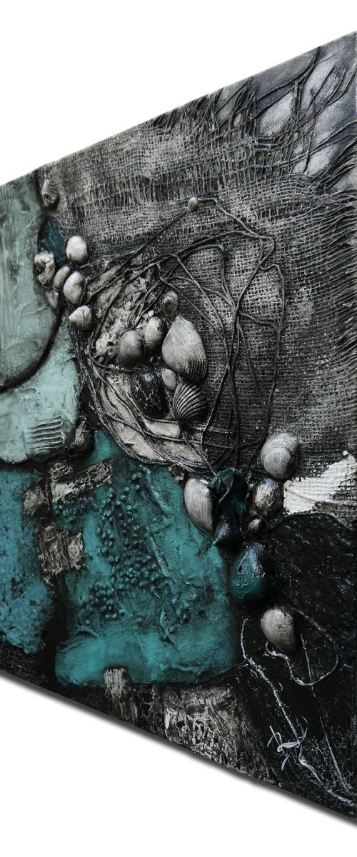 Abstract - On The Shore 2 by Irina Rumyantseva