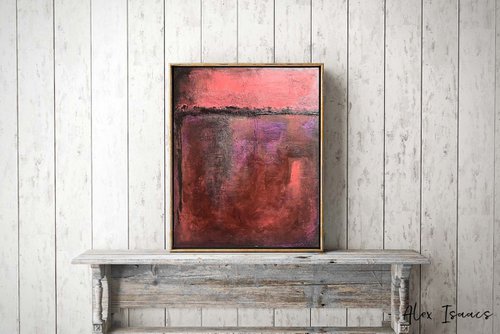 Red Rough Ruby by Alex Isaacs Designs