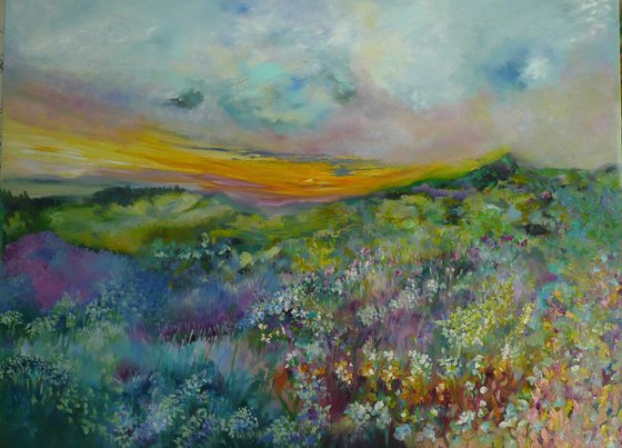 Sunrise over North York Moors