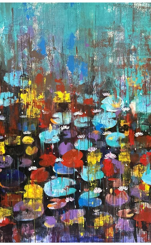 Waterlily_009 by Arundhati Pise by Avinash Pise