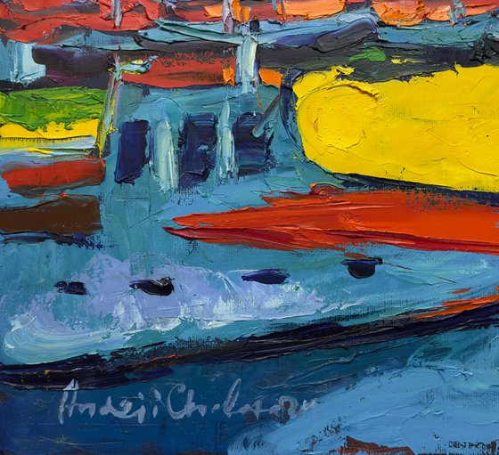 "Silence of the sea breeze"