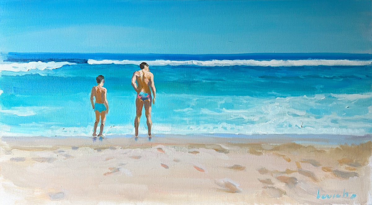 Horizon Line - Vi By Alexander Levich, 35 X 20, Artwork For Sale On Artfinder
