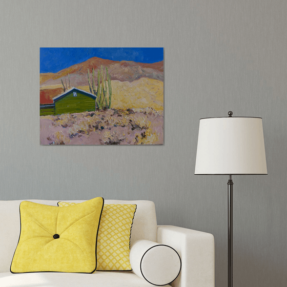 Green House in the Desert