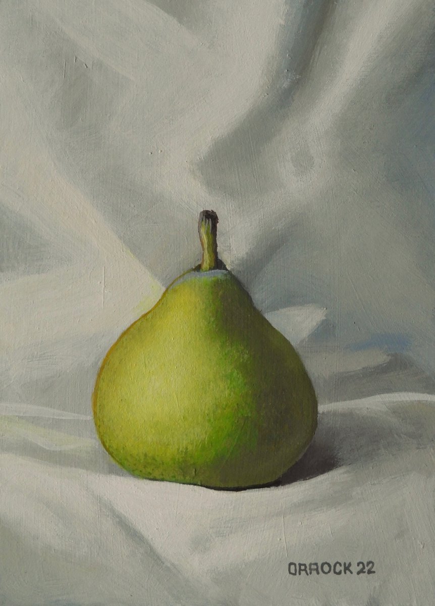 A Pear by Peter Orrock