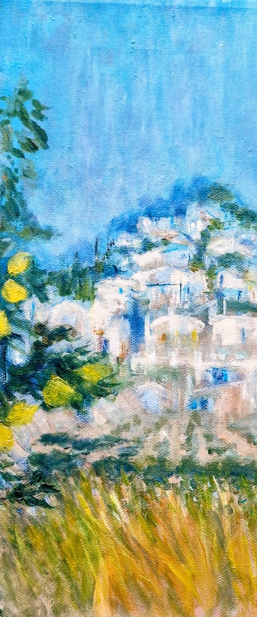 'Lemon Landscape' by Aase Lind