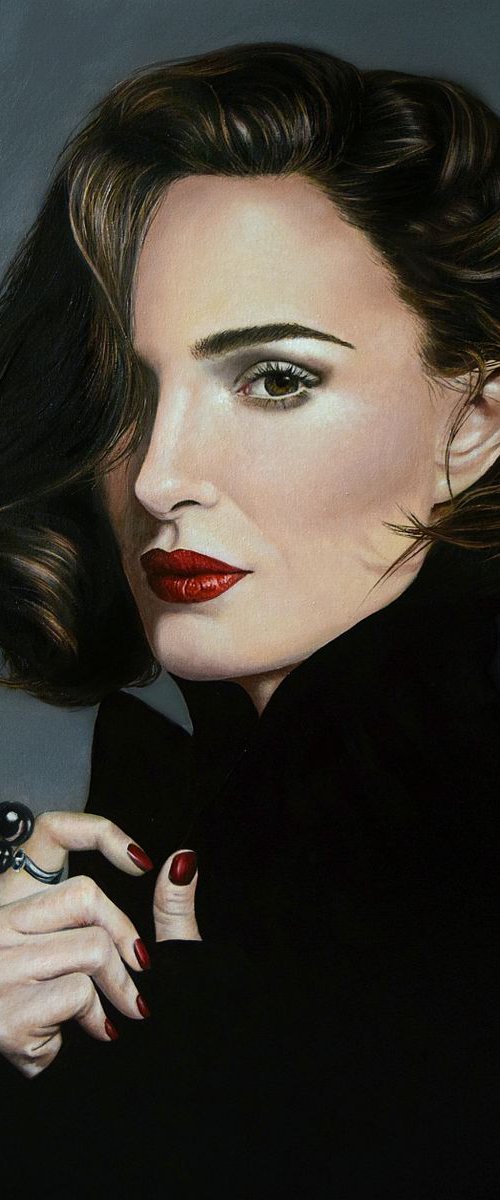 Natalie Portman portrait by Elena Adele Dmitrenko