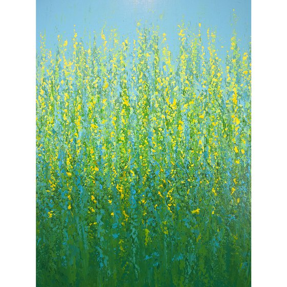 Green Yellow Meadow
