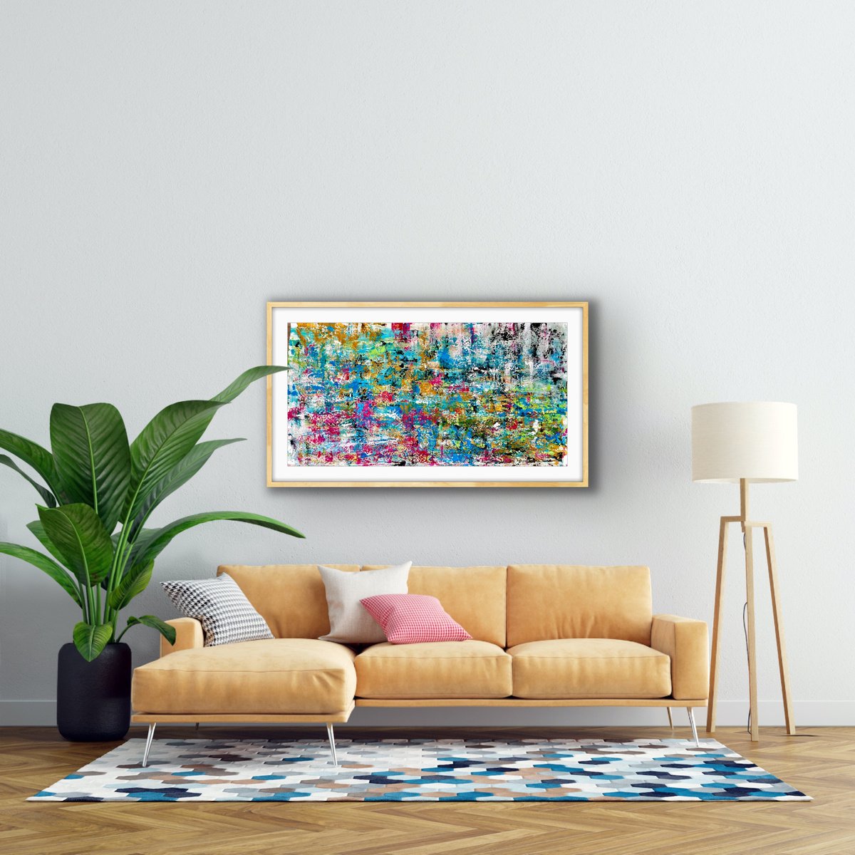 There Will Come Soft Rain By Pooja Verma, 18 X 36, Artwork For Sale On Artfinder