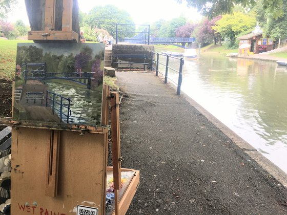 Bridge over the canal