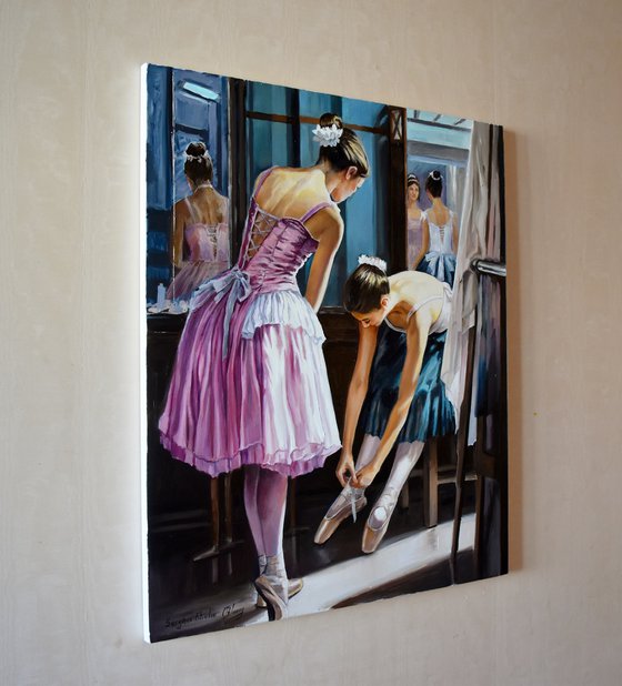 At the dressing room III.