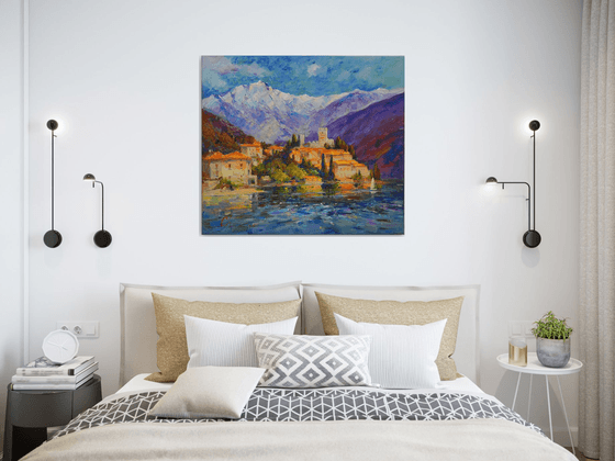 Evening in San Siro, Lake Como