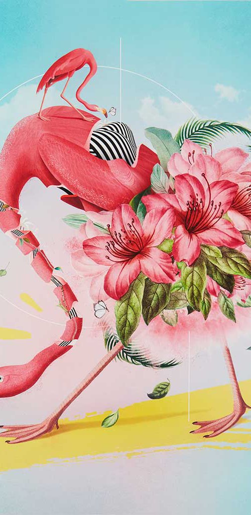 Flamingo Dreams by Emilie DeBlack