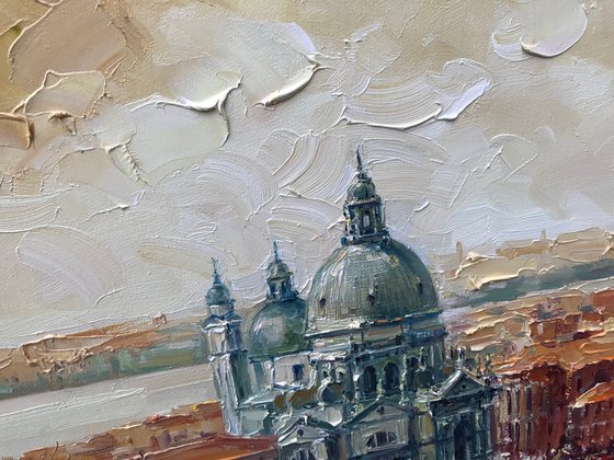 "Venice" original oil painting 70x50