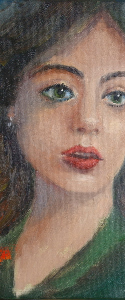 Green Eyes #8 by Juri Semjonov