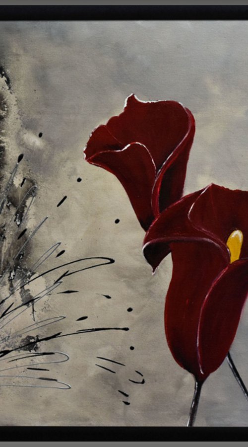 Red Callas by Edelgard Schroer