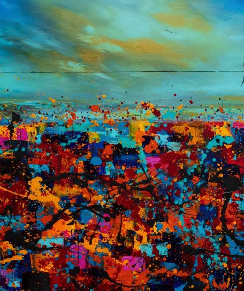 BIRDS ON A WIRE 37 by Art By Catalin