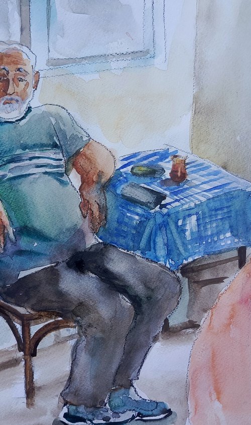 Turkish men 5 by Oxana Raduga