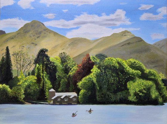 Catbells and Derwent Isle