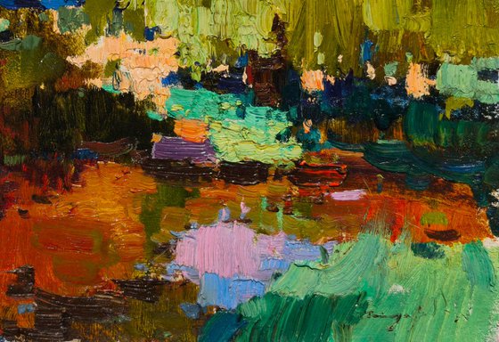 In the Swamp in Summer