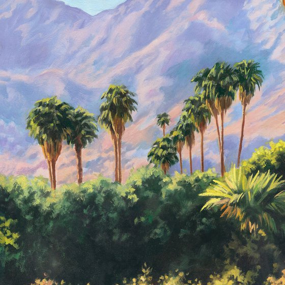 Palm Springs desert mountains