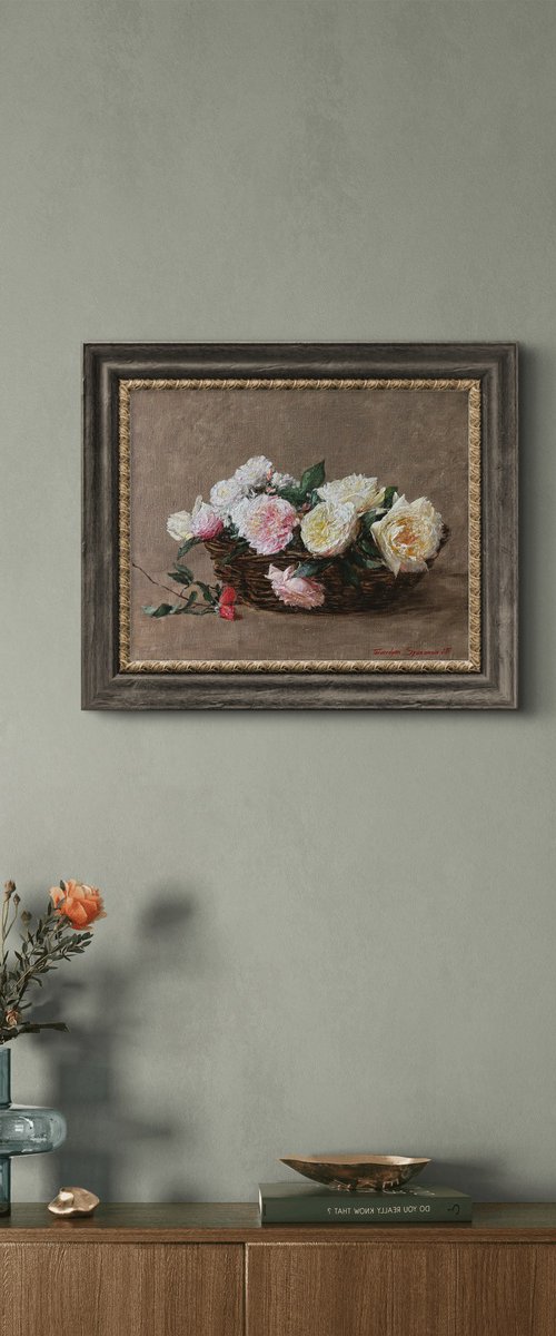 white roses by Syuzanna Tarverdyan