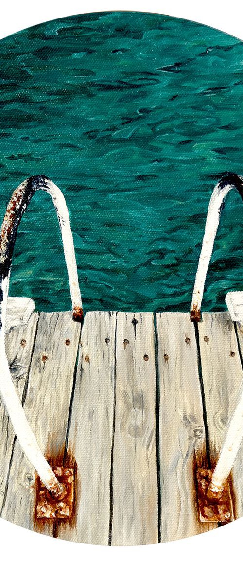 Waikawa Bay Jetty by Amy Devlin