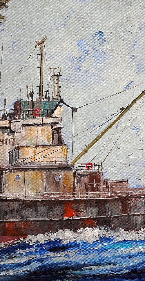 The Sea Worker by Alexander Zhilyaev