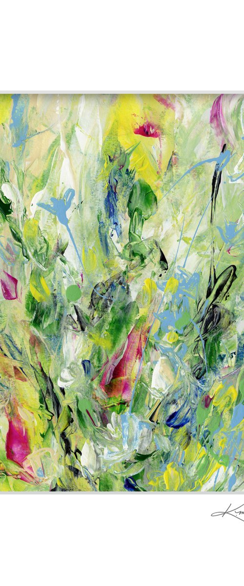 Floral Jubilee 23 - Flower Painting by Kathy Morton Stanion by Kathy Morton Stanion