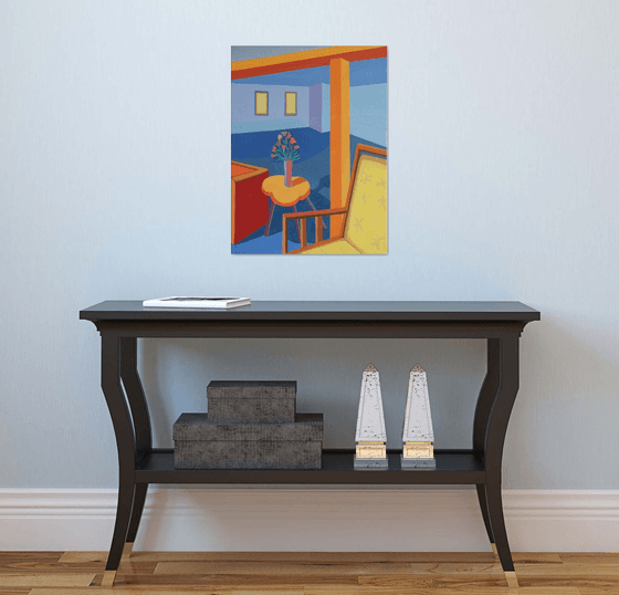 Room with Yellow Chair