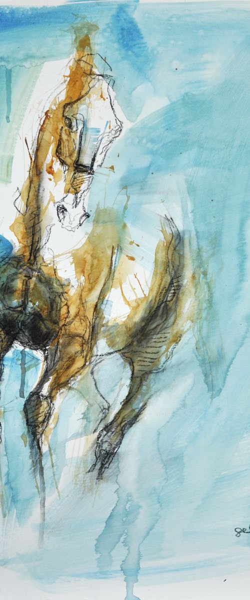 Equine Nude 51t by Benedicte Gele