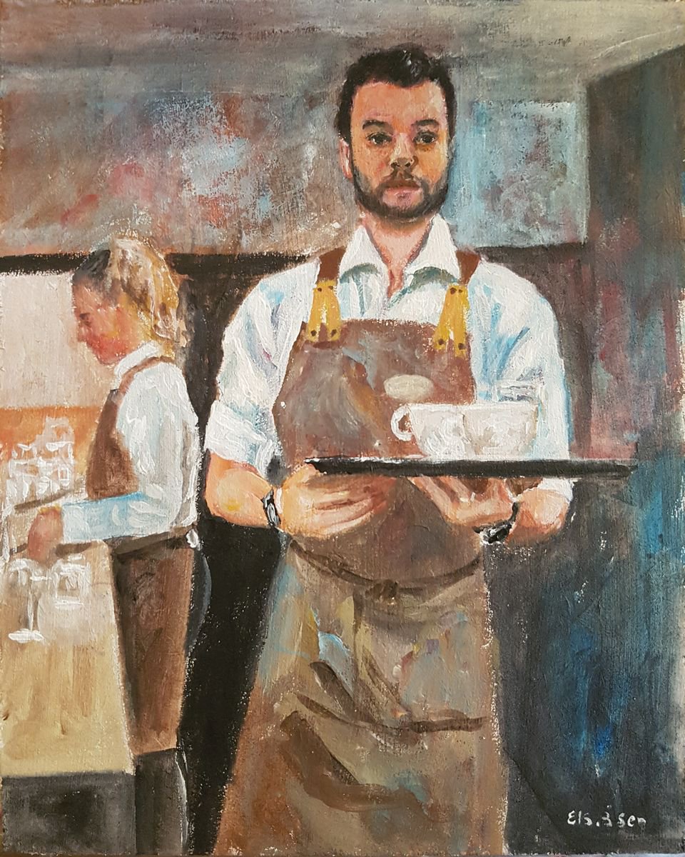 Waiter by Els Driesen
