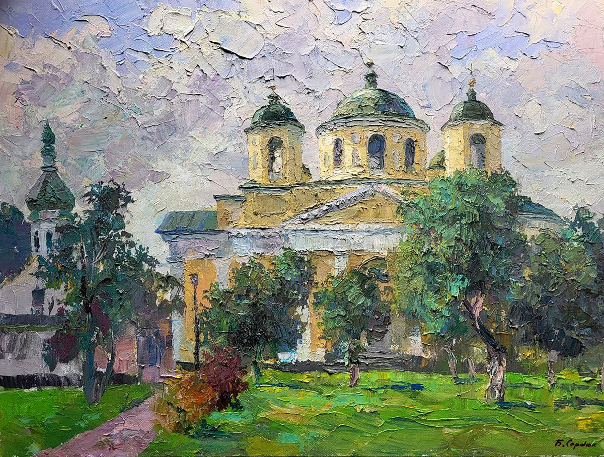 Novgorod-Siversky Monastery by Boris Serdyuk