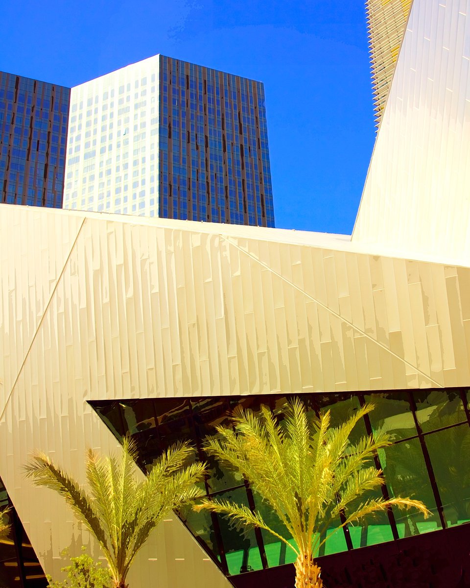 Impressionistic Cityscapes Photograph By William Dey, 18 X 22", Intersection Number Two Las Vegas Nv, Original Artwork