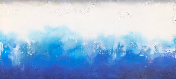 brightness in blue  (160 x 70 cm) Dee Brown