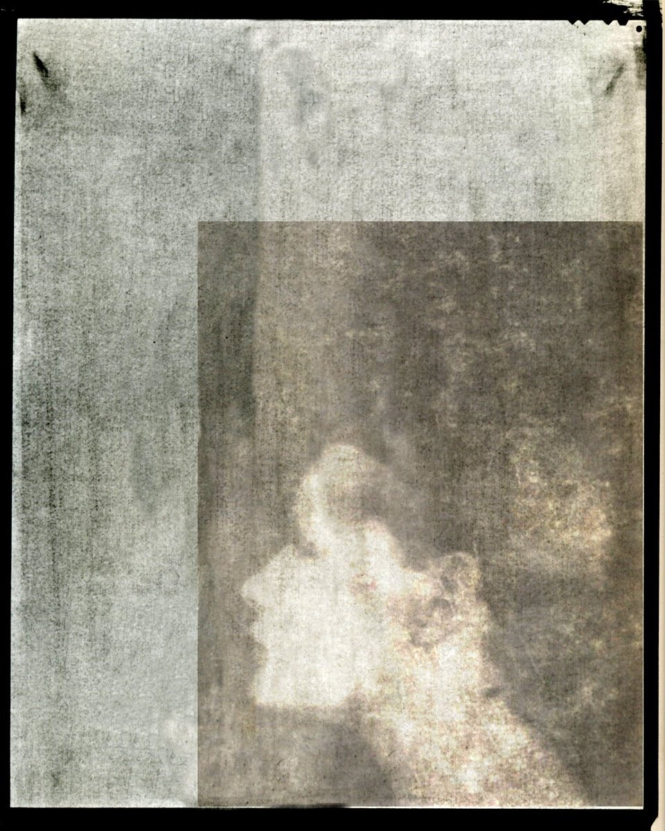 Surrealistic Portrait Photograph By Philippe Berthier, 20 X 25", En Avance......., Original Artwork