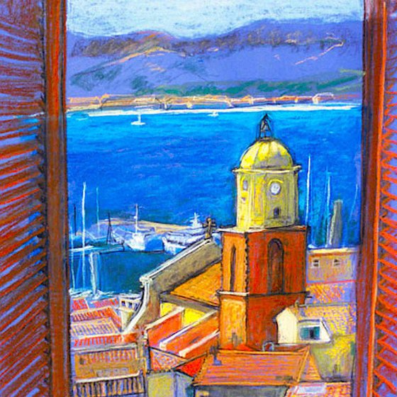 France, room with a view of St Tropez