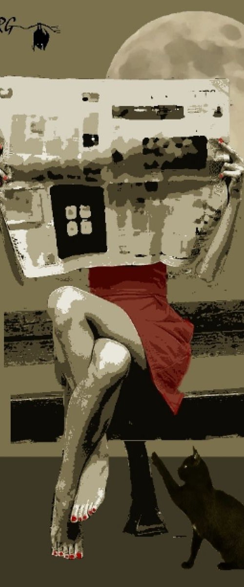 Evening News 2     17" x 33" by Joe McHarg