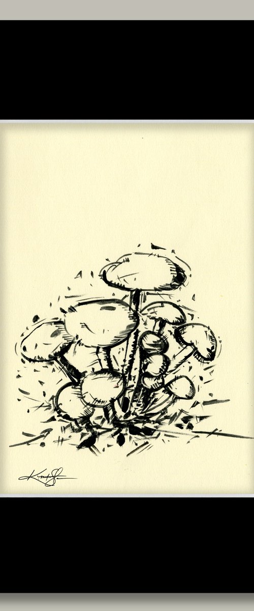Mushrooms 9 by Kathy Morton Stanion