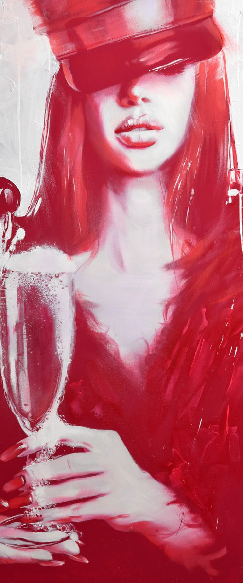 Save water, drink champagne by Daria Kolosova