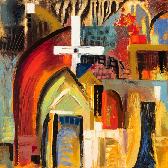 Urban Sanctuary Giclee Print Canvas