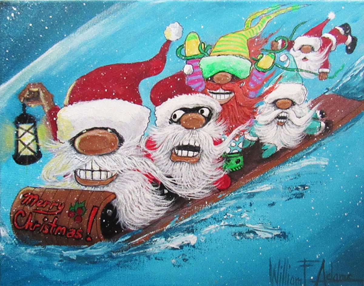 Night Riders on Christmas Hill! by William F. Adams