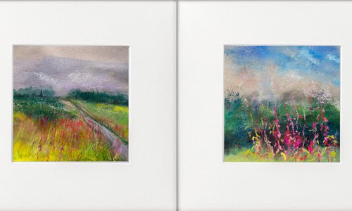 Rosebay Willowherb Landscapes by Teresa Tanner