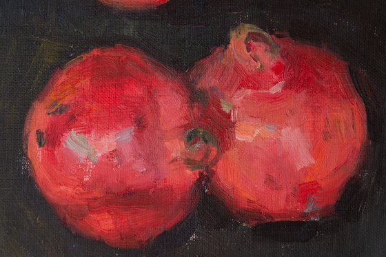 Pomegranates Armenian Still Life