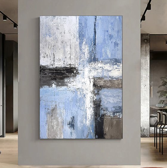 Still Point of Light. cool blue textures