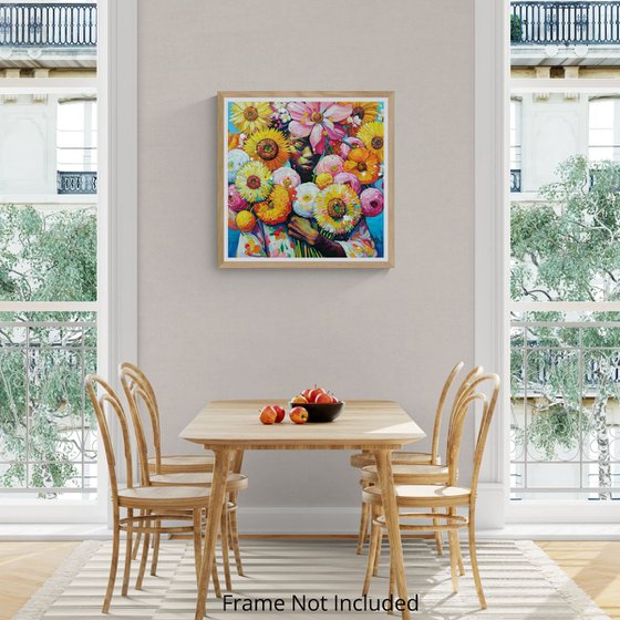 Flower Girl – Floral Portrait